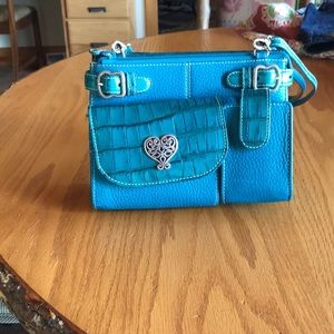 Teal Brighton Shoulder Bag